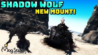 Ffxiv Shadow Wolf - Cash Shop Mount