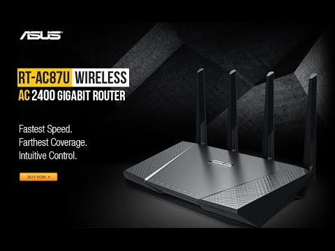 World's Best Router (Asus AC2400 RT-AC87U Unboxing & Review ) - YouTube