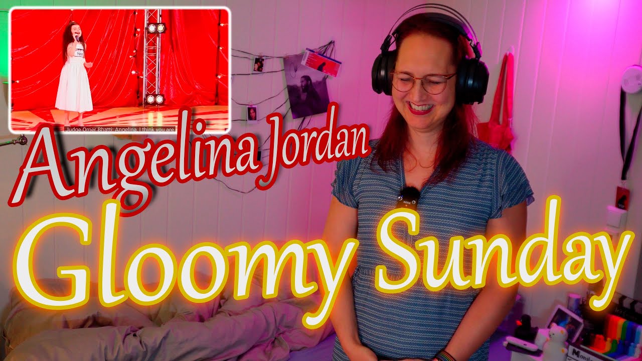 7 Years old?! First time listening to Angelina Jordan's Gloomy Sunday