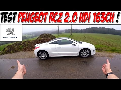 #CarVlog 9 : TEST PEUGEOT RCZ 2.0 HDI 163 / Bon Compromis !