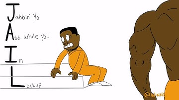 when its your first day in jail & you meet your cellmate. Animation Edition