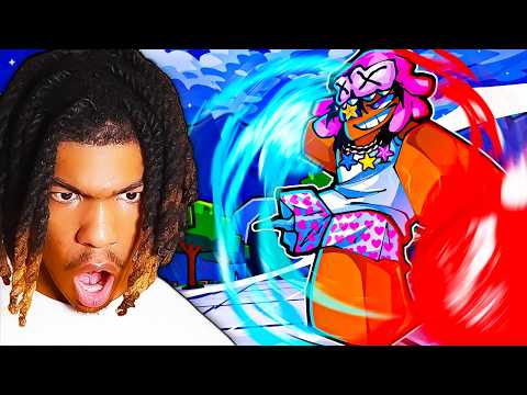 I Used ADMIN GOJO in PUBLIC SERVERS in The Strongest Battlegrounds!