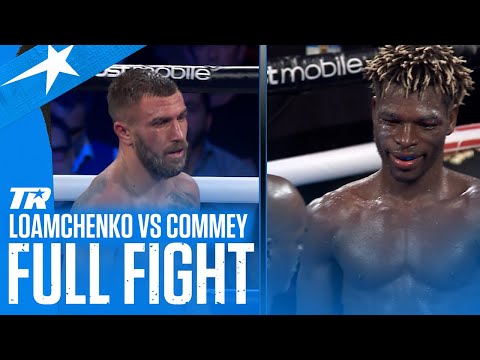 Vasiliy Lomachenko vs Richard Commey | Full Fight & Lightweight Masterclass
