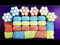 Crushing soap with starch 💙💚❤ Cutting soap cubes 🎧 Satisfying ASMR Video relaxing sounds