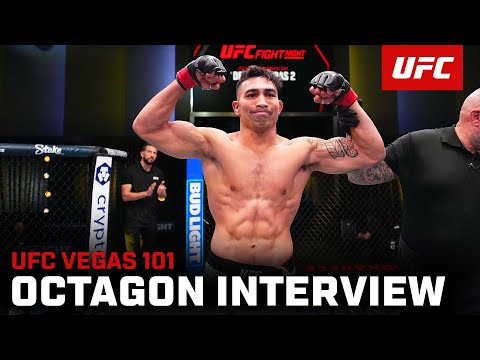 Punahele Soriano Octagon Interview | UFC Vegas 101