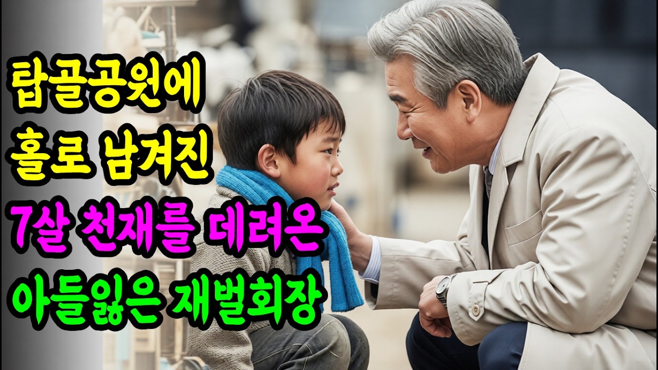 탑골공원에 버려진 7살 천재 아이, 재벌회장 손자가 되는데...ㅣ감동사연ㅣ노후사연ㅣ사연라디오ㅣ오디오북