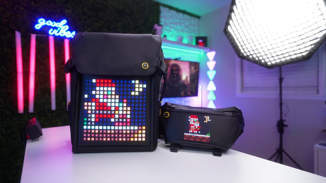 Pixel Lighting LED Backpack - Cool Gadget