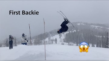 I Did A Backflip On Skis (Progression)