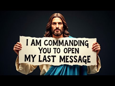 YOU'VE BEEN COMMANDED - OPEN IT BEFORE IT'S TOO LATE! | GOD MESSAGE NOW | GOD BLESSINGS #god #jesus