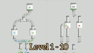 Ball Pipes - Fix The Pipes - (Level 1 - 10) Gameplay #1 screenshot 3