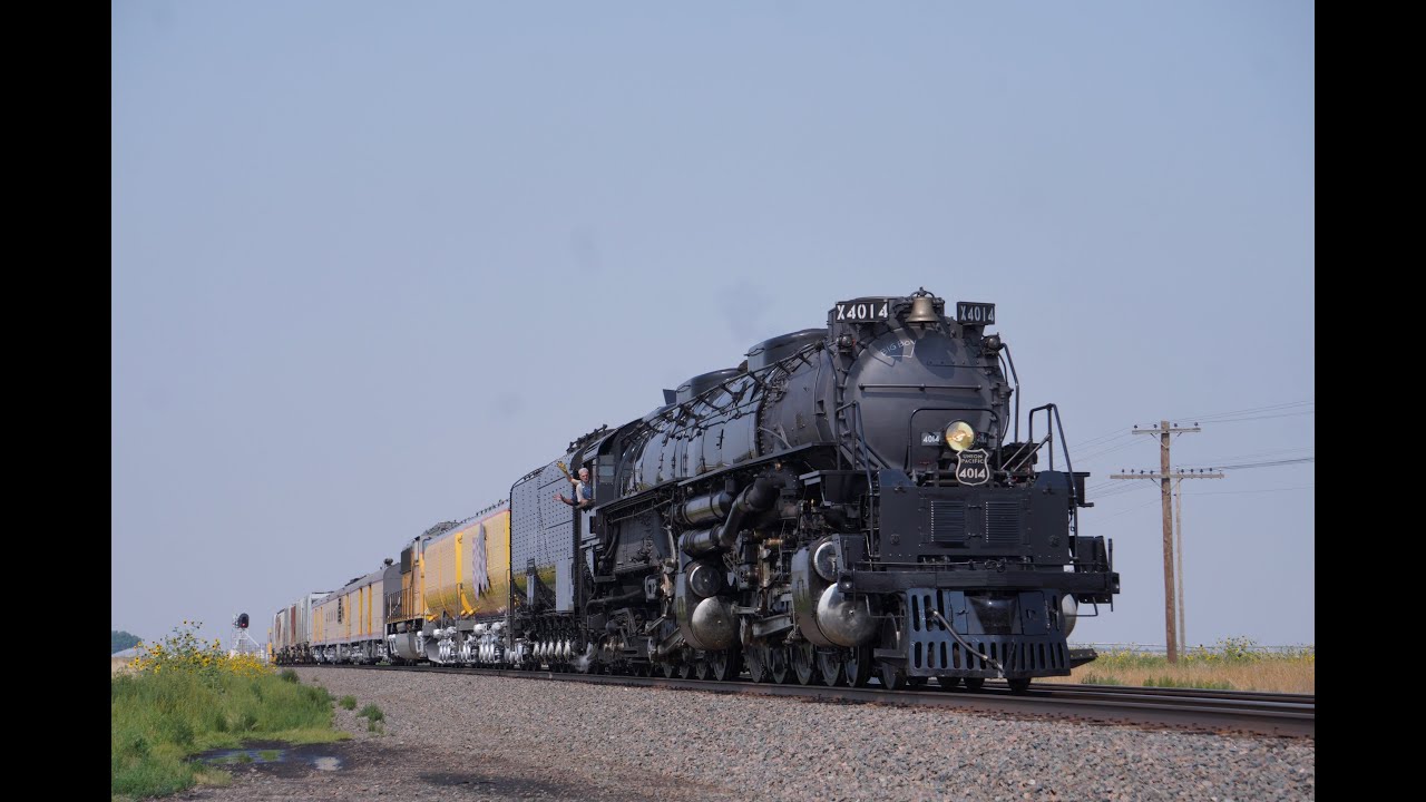 Chasing Union Pacific Big Boy 4014 from Cheyenne, WY to Sidney, NE ...