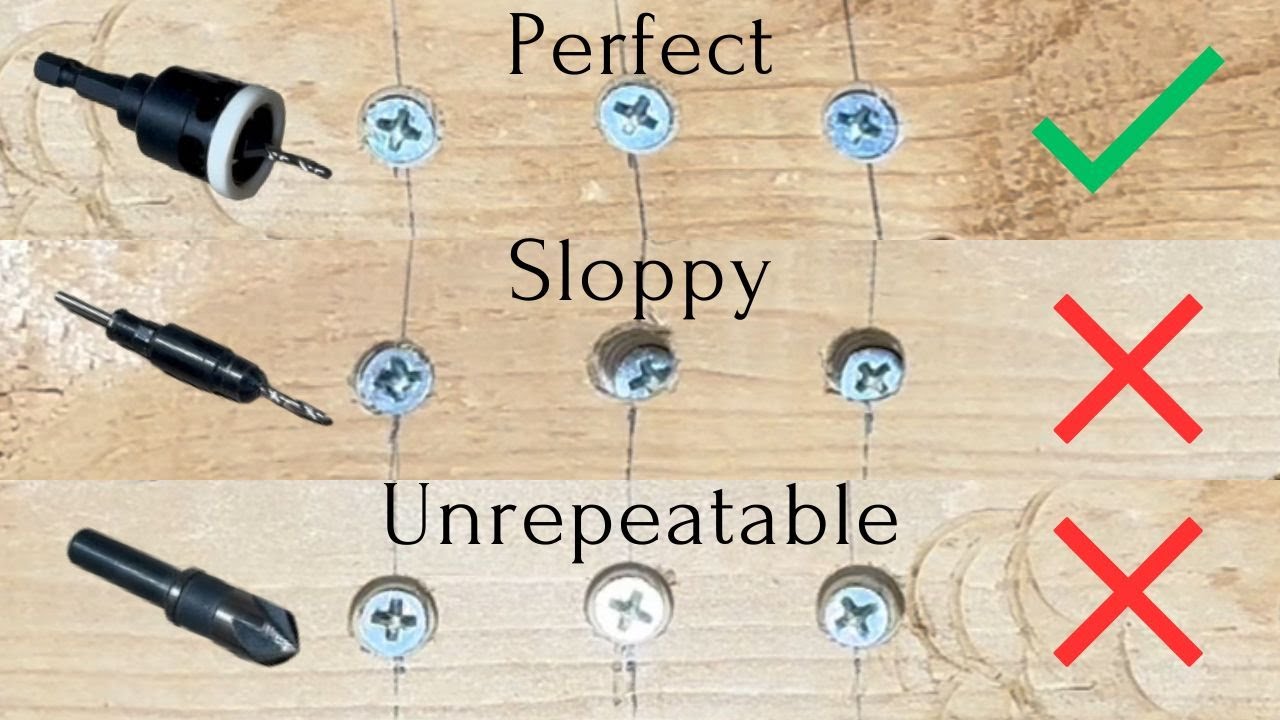 Perfect Countersink EVERY Time! Amana Tool 55293 Demo and Review YouTube