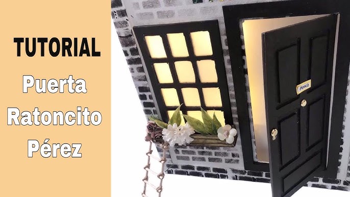BLOG de KORA projects: TUTORIAL: Cómo hacer un cuadro Casa del Ratoncito  Pérez.