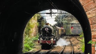 7029 Clun Castle Thunders Up To Edge Hill On The Mersey Explorer + LMS Bonus !
Great Western Castle Class 7029 Clun Castle makes for an impressive sight as it thunders up the famous railway cutting from Liverpool Lime Street to Edge Hill on the return leg of the Mersey Explorer to Birmingham. This location had been on the bucket list for many years and it was well worth the wait to hear the sound of steam echoing of the cutting walls.
After the dramatic climb to Edge Hill we attempted to chase the train back home and given that it was booked non stop to Wolverhampton this would present a challenge. Thankfully we had brisk exit out of Liverpool and the motorways were quiet and this enabled us to get to get to Penkridge station just a mere 10 minutes before the Castle came racing through towards Wolverhampton. What a great way to finish off !
Prior to the earlier exploits of 7029 at the start of the video our actual first sighting of steam was LMS 46115 Scots Guardsman, which was hauling the Coast to Express from Liverpool to Scarborough. A new location for us would see us head to the city Sheffield where we see the Royal Scot class steaming along nicely on approach to Meadowhall, while it was a mundane passage it made for the unusual capture of the locomotive rocking and rolling over the Junction with the tender swaying over the points. While this does happen regularly, its not often captured on camera in such detail.
I hope you enjoy the sight sound of sound of a hard working Castle class up to Edge Hill. 7029 Clun Castle Thunders Up To Edge Hill On The Mersey Explorer + LMS Bonus !