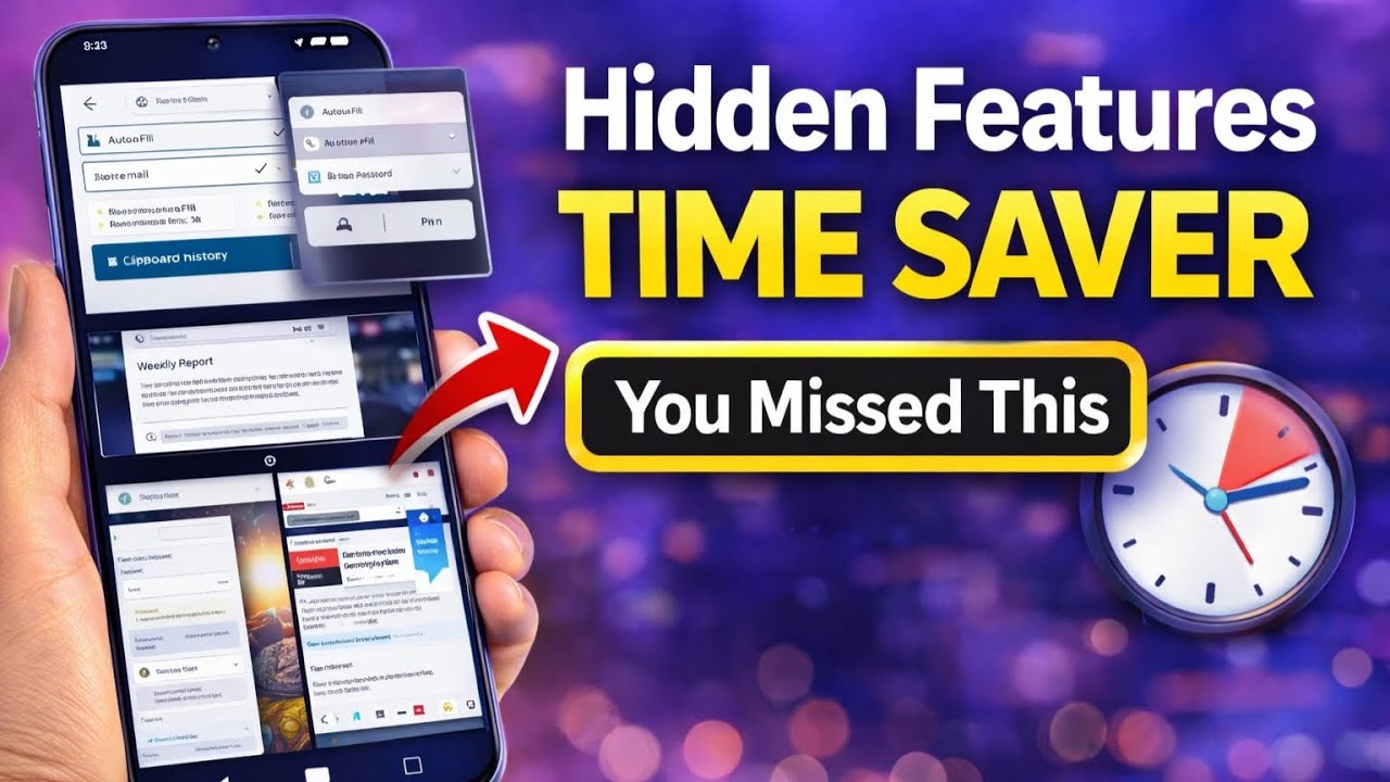 Hidden Android Features That Save You Time Every Day ⏱️📱