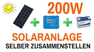 Welche Batterie für 200 Watt Solar?