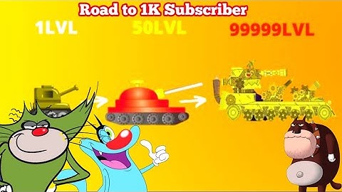 Oggy and jack cartoon try to Max Level in Epic Army Clash 😱 Oggy 2022 Game
