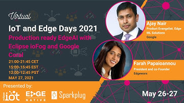 Production ready EdgeAI with Eclipse ioFog and Google Coral