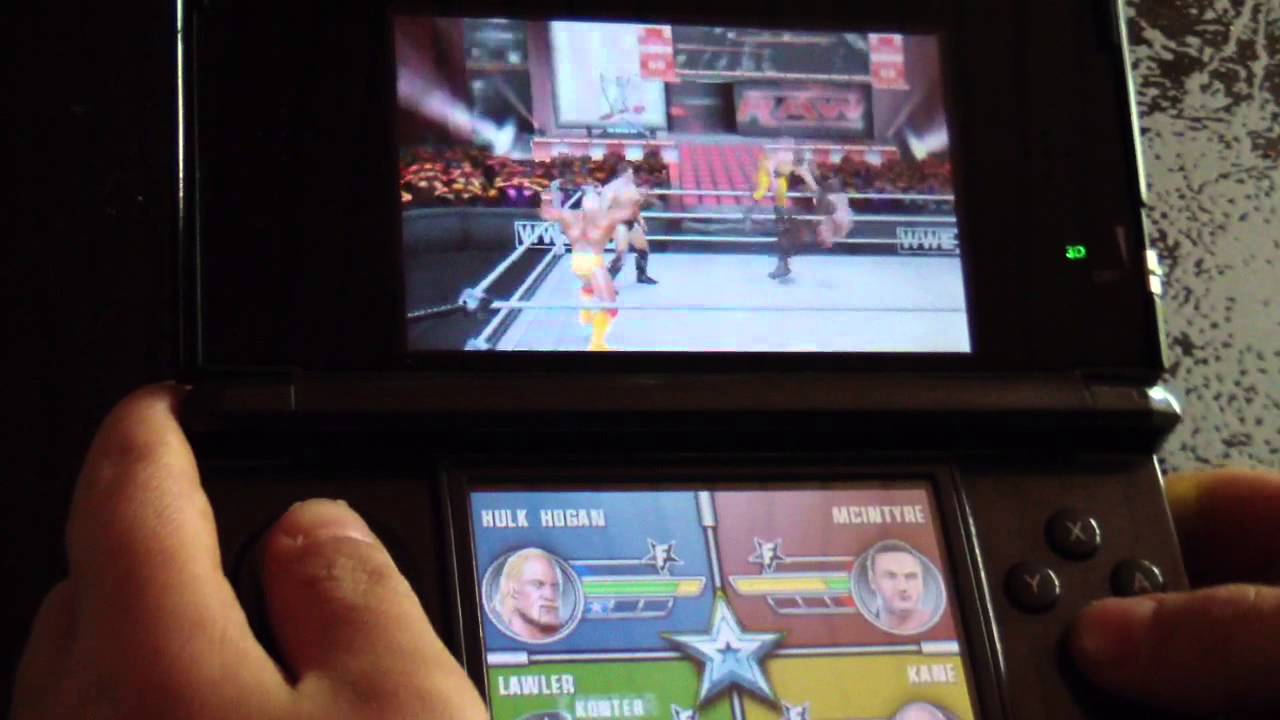 Nico´s Lets Play 02 Nintendo 3DS WWE All Stars Elimination Fatal 4 Way Match YouTube