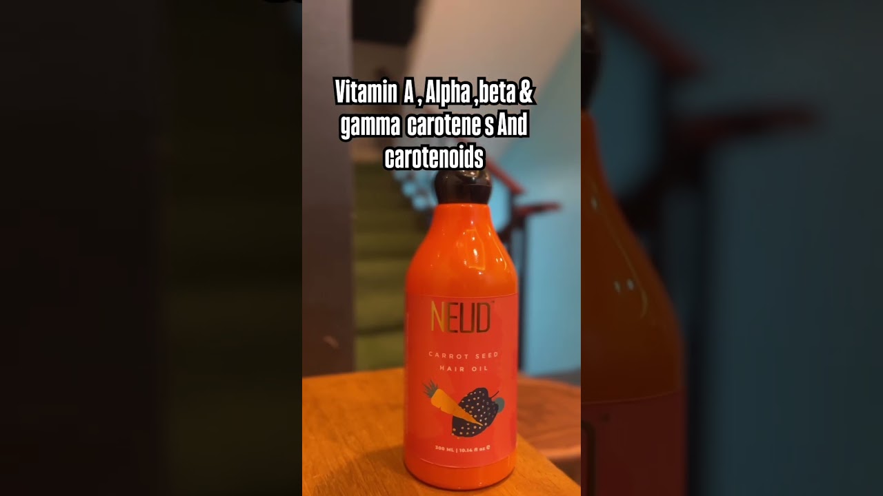 NEUD Carrot seed oil🥕✨