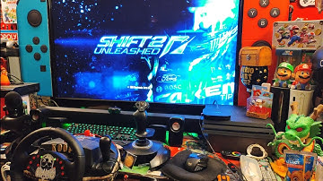 "NEED FOR SPEED SHIFT II" WITH THE LOGITECH MOMO WHEEL AND PEDAL SYSTEM!