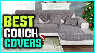 Top 4 Best Couch Cover for Dogs/Cats/Faux Leather/Leather Couch & Sofa/Cat & Pet Hair [Review 2023]