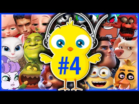 PULCINO PIO - The Little Chick Cheep (Animated Films, Series and Games COVER) PART 4 🐥🐥