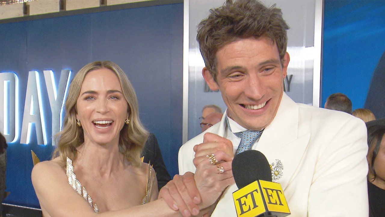 Emily Blunt CRASHES Josh O’Connor’s ‘Disclosure Day’ Interview (Exclusive)