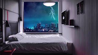 Rain Sounds For Sleeping -  Instantly Fall Asleep With Rain And Thunder Sound At Night