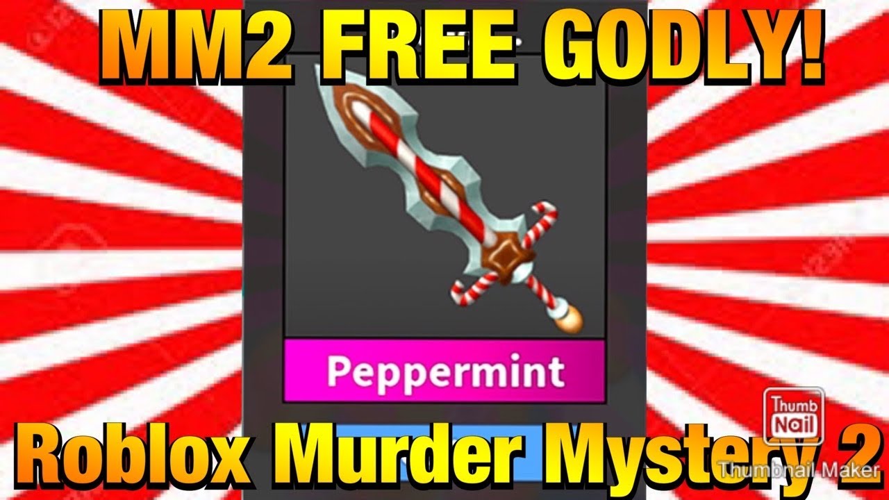 How to get free godly peppermint in MM2 christmas update! 