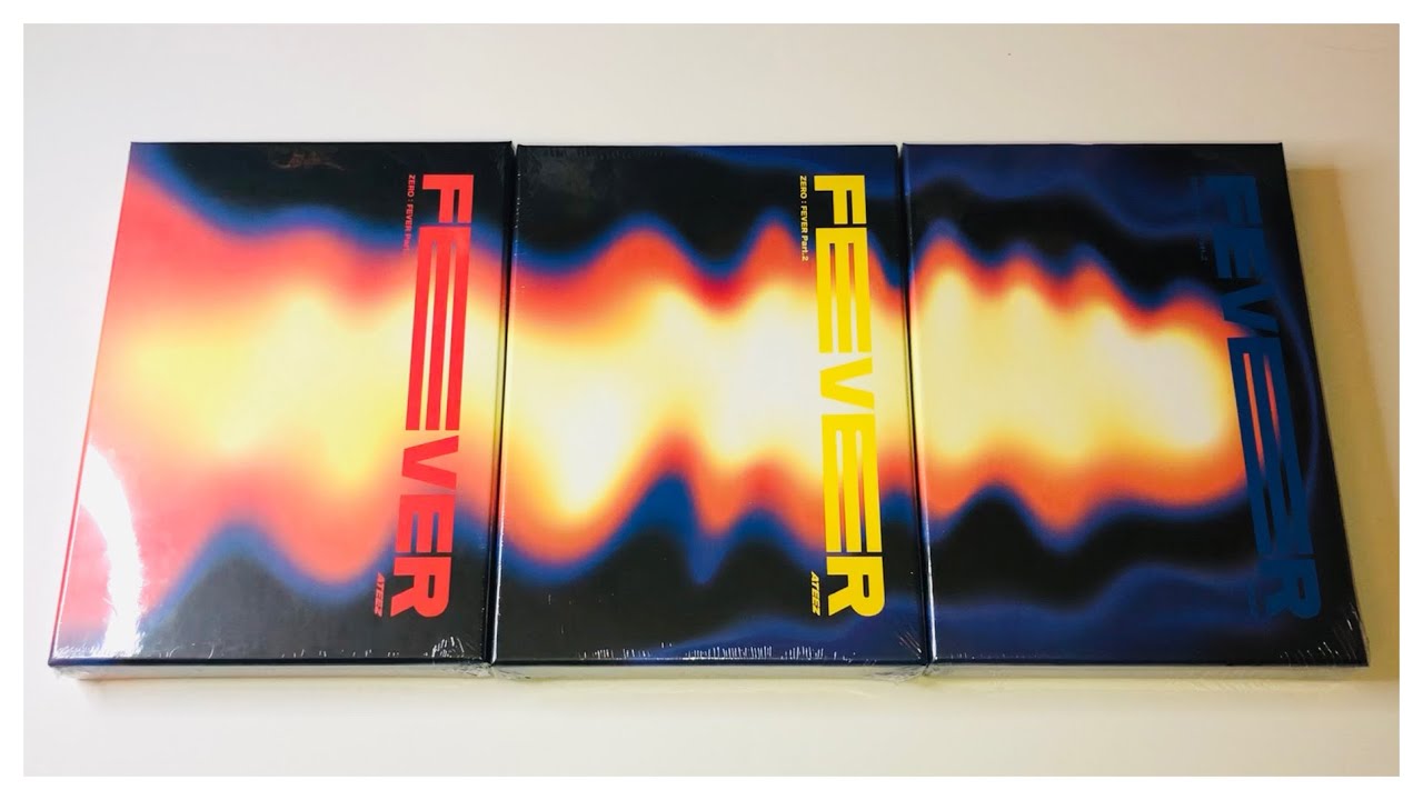 ATEEZ MMT コンプリートセット FEVER PART.2 ヨントン unboxing ateez zero:fever part 2 albums ✰ A, Z, diary versions +