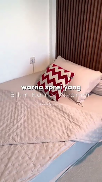 PAKAI INI kamar berasa fresh banget seger hmmm #sprei #kamar #dekorkamar #viral #fyp #racunshopee
