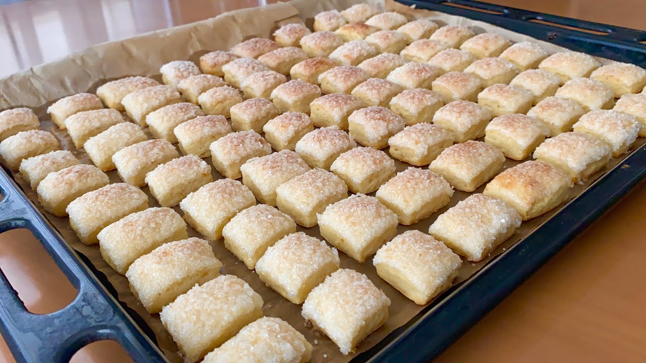 1 stəkan qatıq+ tam 130 ədəd peceniyə inanılmaz dərəcədə dadlıdı