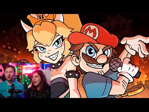 Реакция на BOWSETTE in 23 Animation Styles! ■ The Chalkeaters' Mario Song Remake