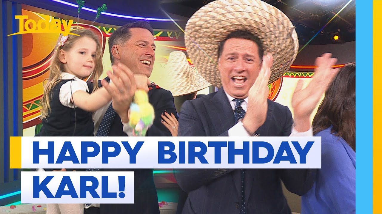 Happy birthday Karl Stefanovic! | Today Show Australia Happy birthday Karl Stefanovic! | Today Show Australia