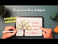 How to dominate ANY subject using the T Tree study method