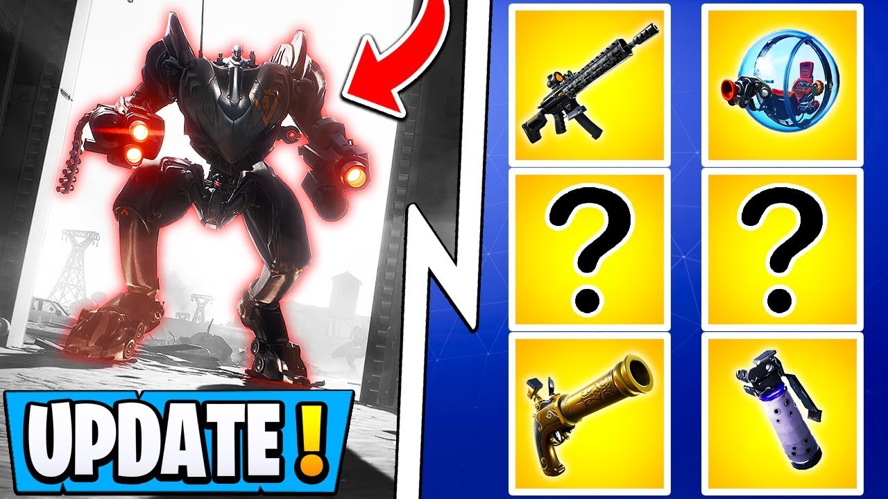 Fortnite Update Notes (Season X Patch 10.00): BRUTE Mech, Rift Zones, And More Detailed