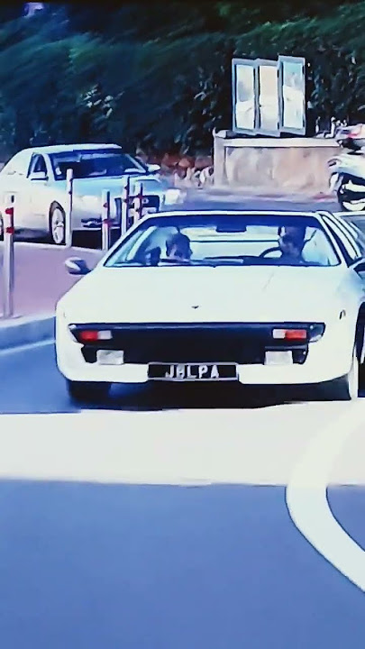 The Legend of the 80's Lamborghini Jalpa only 400 were produced in the 1980's