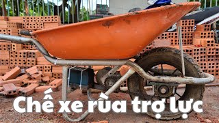 Chế xe rùa điện đơn giản, hữu dụng