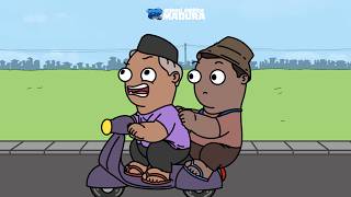 Pak RT kemana ? -  animasi dubbing Madura  || ep animation