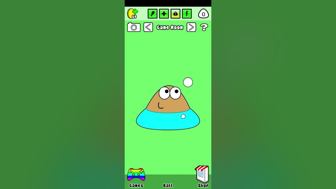 Pou - Let's go Monday! POU is having fun dressing up, who does he remind  you of?