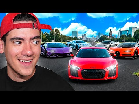 Driving my R8 for the first time with supercars!! Donato Vlogs