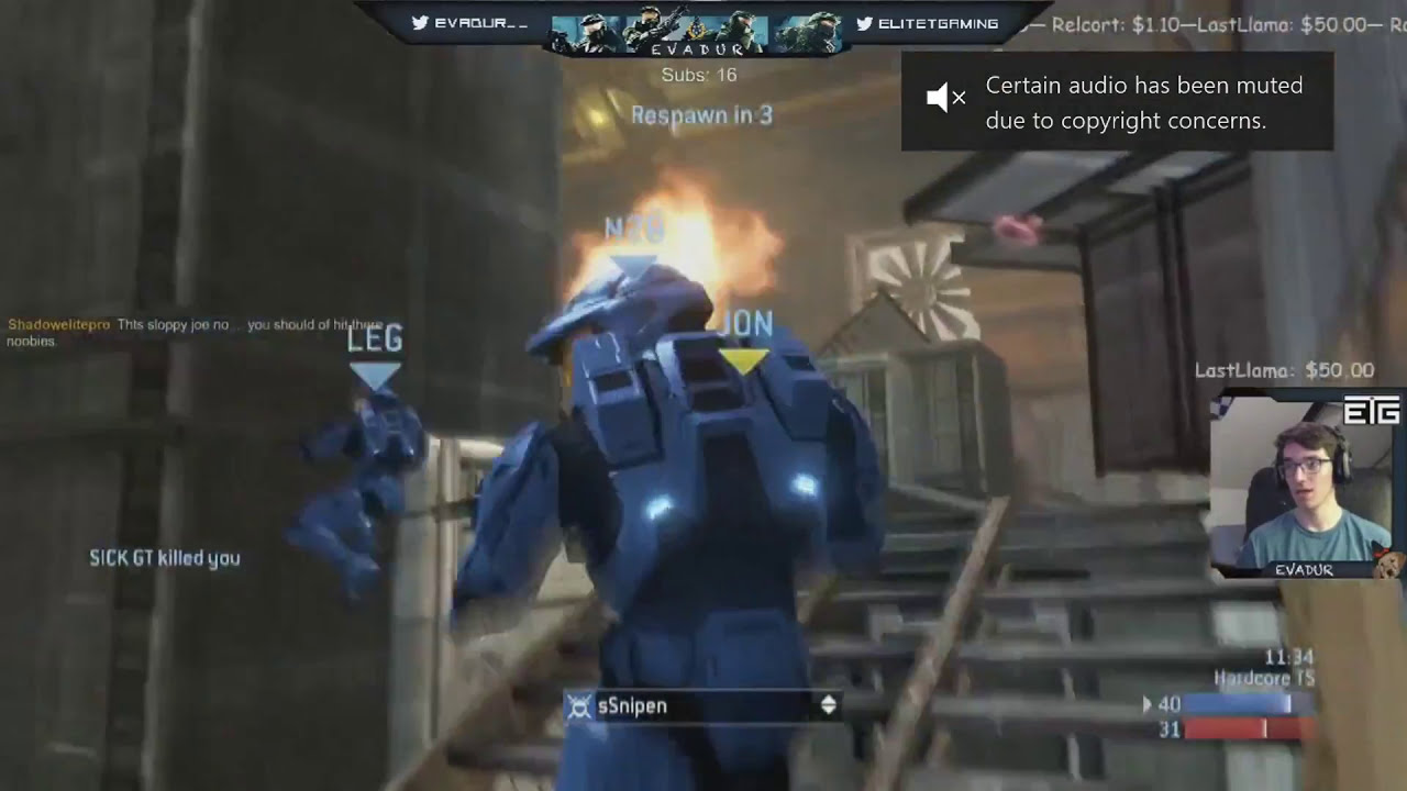 I Make Streamer Rage in Halo 3!