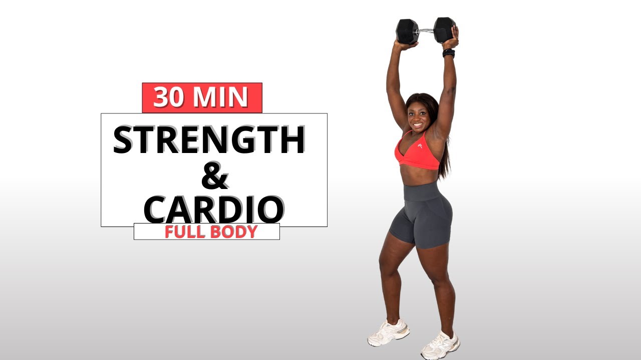 30 MIN STRENGTH AND CARDIO WORKOUT [Full Body - NO REPEAT] - YouTube