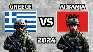 Greece vs Albania Military Power Comparison 2024