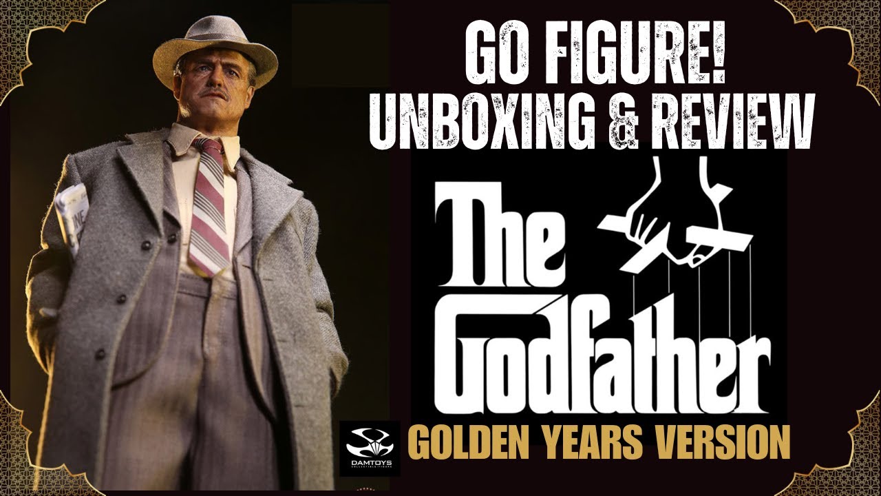 DAMTOYS THE GODFATHER GOLDEN YEARS VERSION MARLON BRANDO 1/6 scale