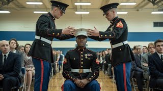 Two Guards Asked Black Marine to Leave His Son’s Graduation — Then Six SEALs Silenced the Room