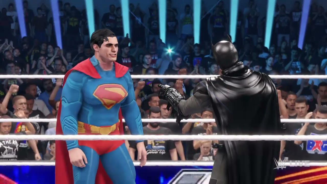 WWE 2K24 Batman & Superman vs Joker & Lex Luthor