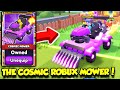 I bought the cosmic robux mower and made billions