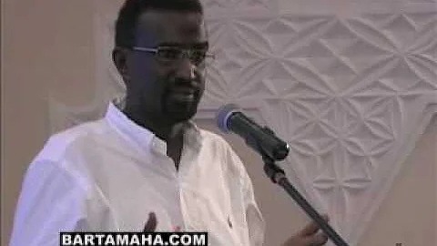 Ahmed Abdisalam at The Somali Civil Society Confer...